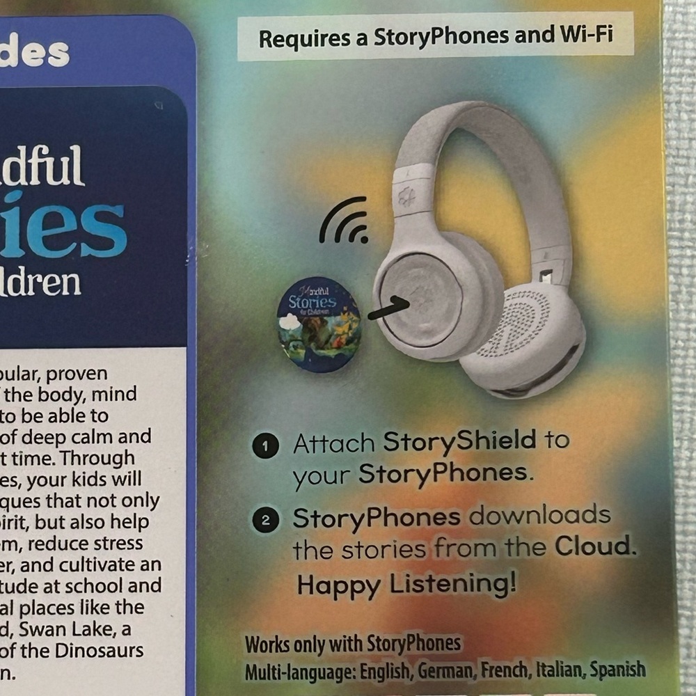 StoryShield 10 Mindful Stories for Children Compatible w/ StoryPhones & Wi-Fi - Picture 3 of 10